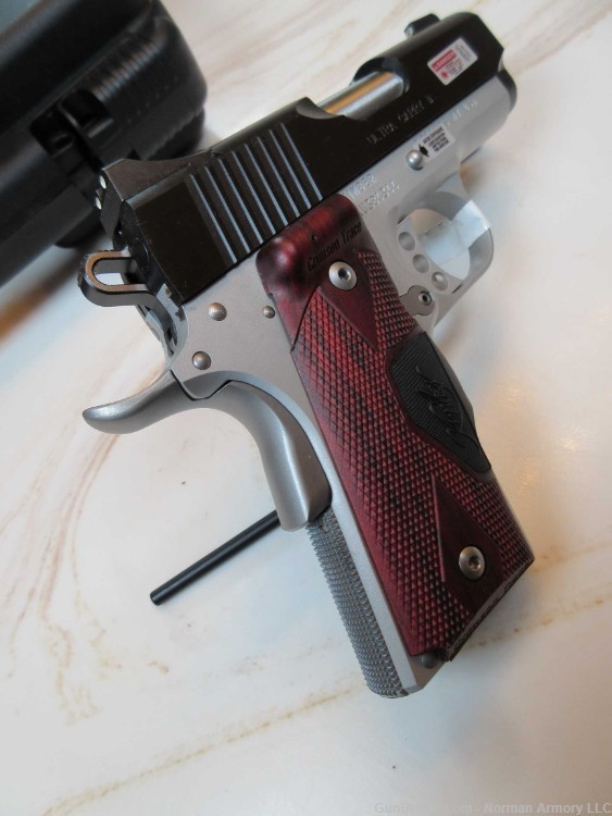 Kimber Ultra Carry II .45 ACP Two-Tone with Laser Grips 7+1 3" barrel 1911-img-7