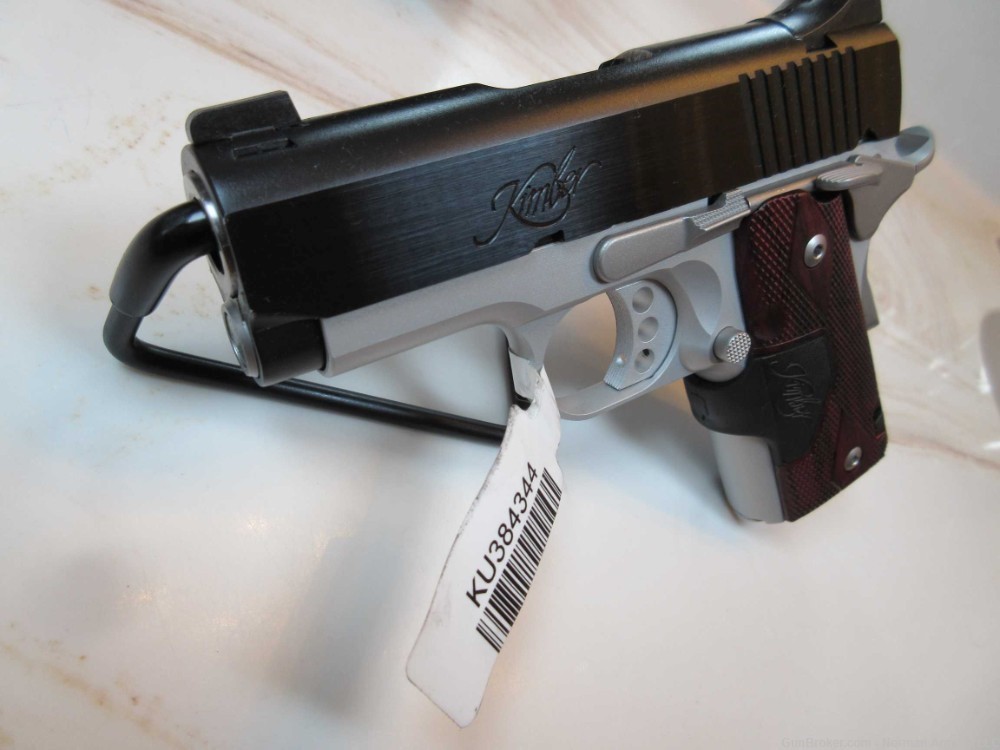 Kimber Ultra Carry II .45 ACP Two-Tone with Laser Grips 7+1 3" barrel 1911-img-4