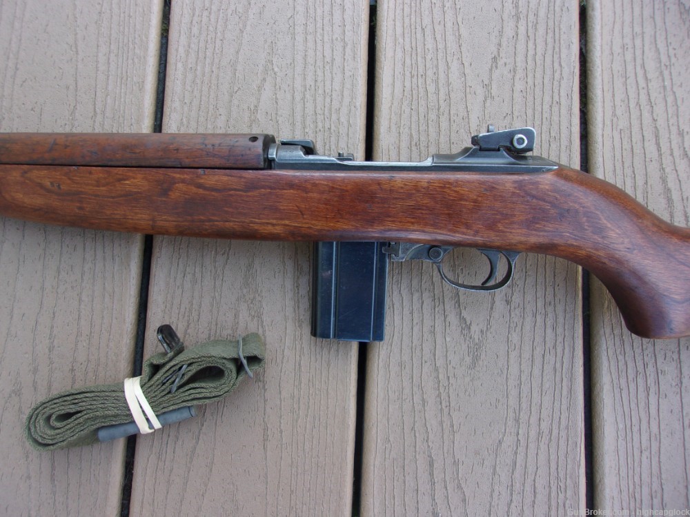 Inland General Motors M1 Carbine .30 Cal 18" Rifle C&R OK 1945 $1START-img-8