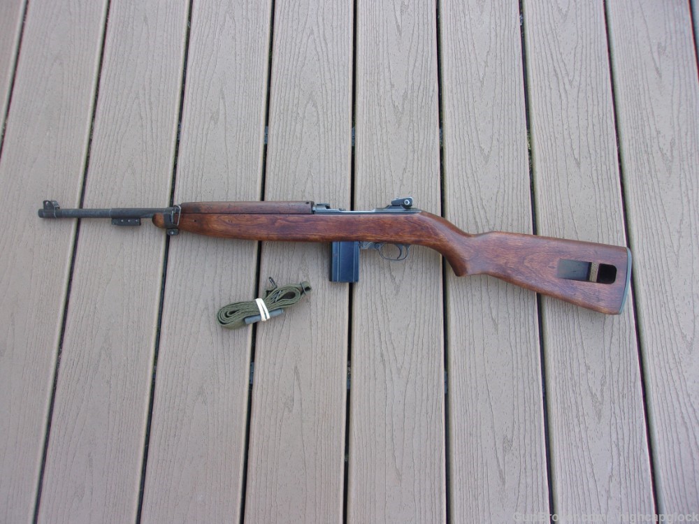 Inland General Motors M1 Carbine .30 Cal 18" Rifle C&R OK 1945 $1START-img-29