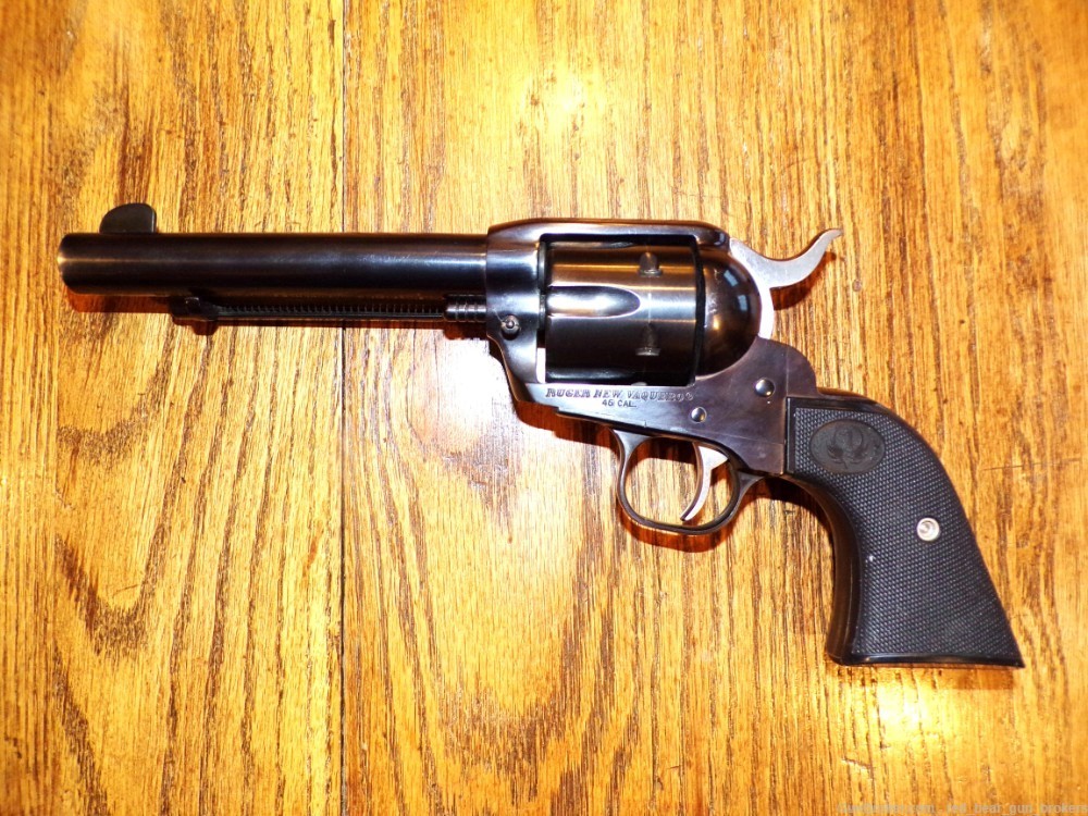 2009 Ruger New Vaquero (Model# 5101) 5.5” Blued .45 LC Revolver-img-0