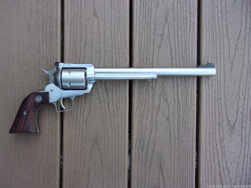 Ruger Super Blackhawk .44 Mag 10.5" Stainless Revolver 1984 SO NICE $1START-img-2