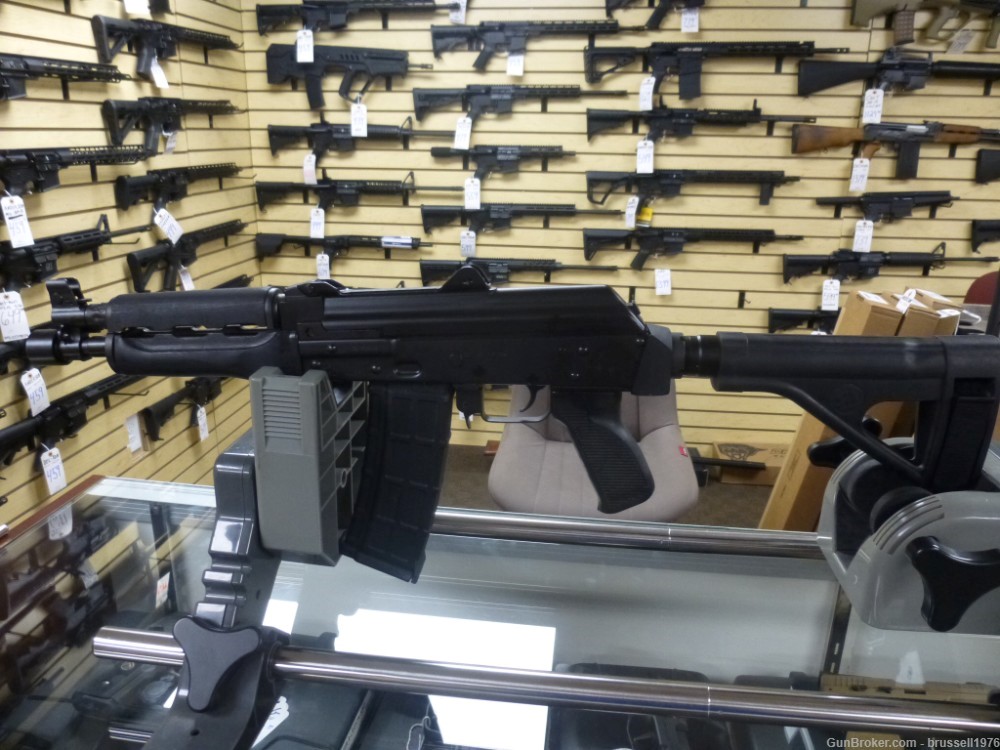 Zastava Yugo AK ZPAP85 5.56 .223 pistol w brace Unfired 10" brl Serbian-img-1