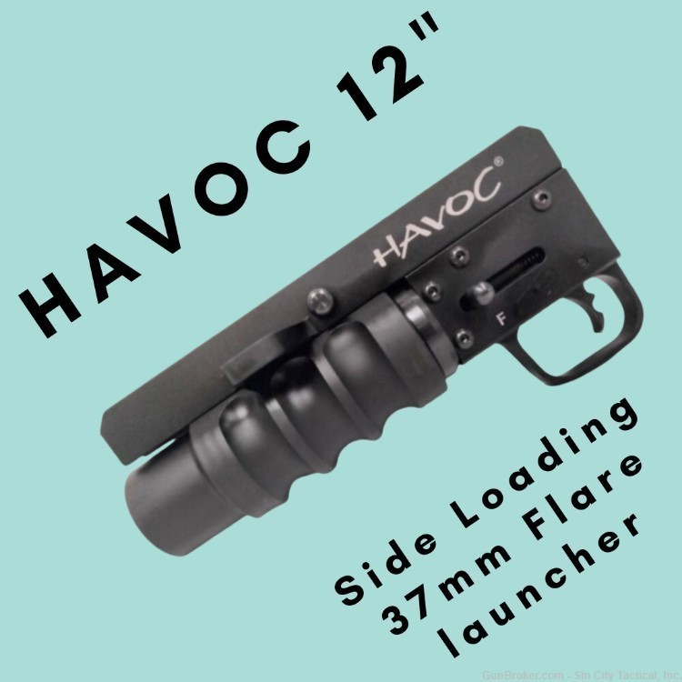 HAVOC 12" 37MM Side Loading Flare Launcher-img-0