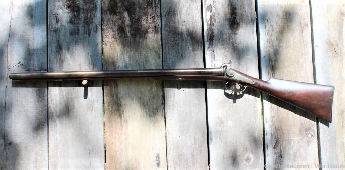12 Gauge Double Barrel Shotgun 1850's-img-1