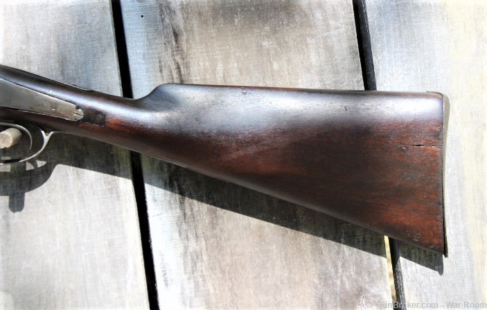 12 Gauge Double Barrel Shotgun 1850's-img-8