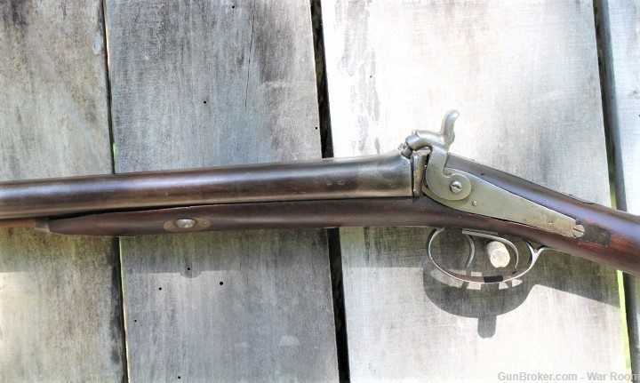 12 Gauge Double Barrel Shotgun 1850's-img-9