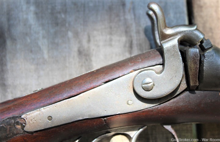 12 Gauge Double Barrel Shotgun 1850's-img-5