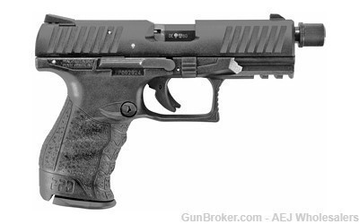 New Walther PPQ M2 Tactical 22 lr 12 Rd Mag Threaded Barrel-img-1