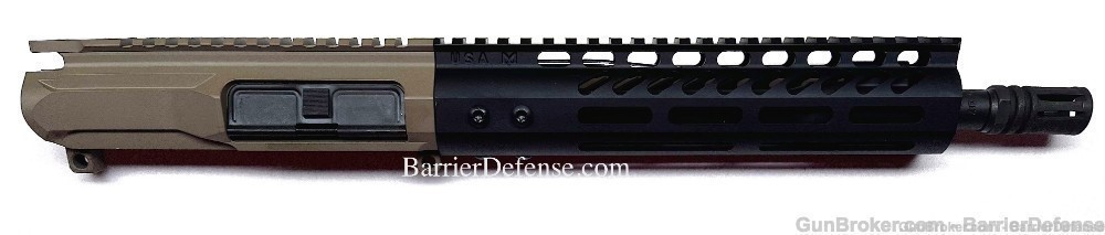 2-Tone AR15 10.5" 300 Blackout Pistol Upper w/9" M-Lok AR-15-img-0
