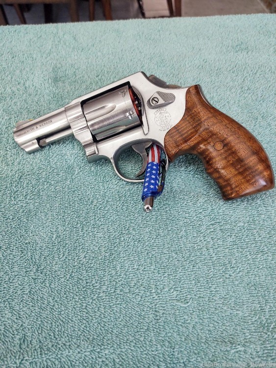 Custom Smith & Wesson 65-6 with Craig Spegel Walnut Grips, New Holster-img-1