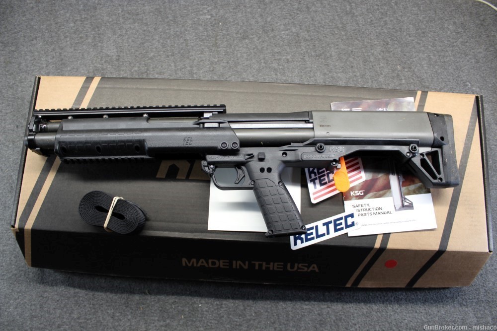 NIB KEL-TEC KSG 12g. Magnum 18"Black 15-shot Compact Bullpup Shotgun KELTEC-img-2