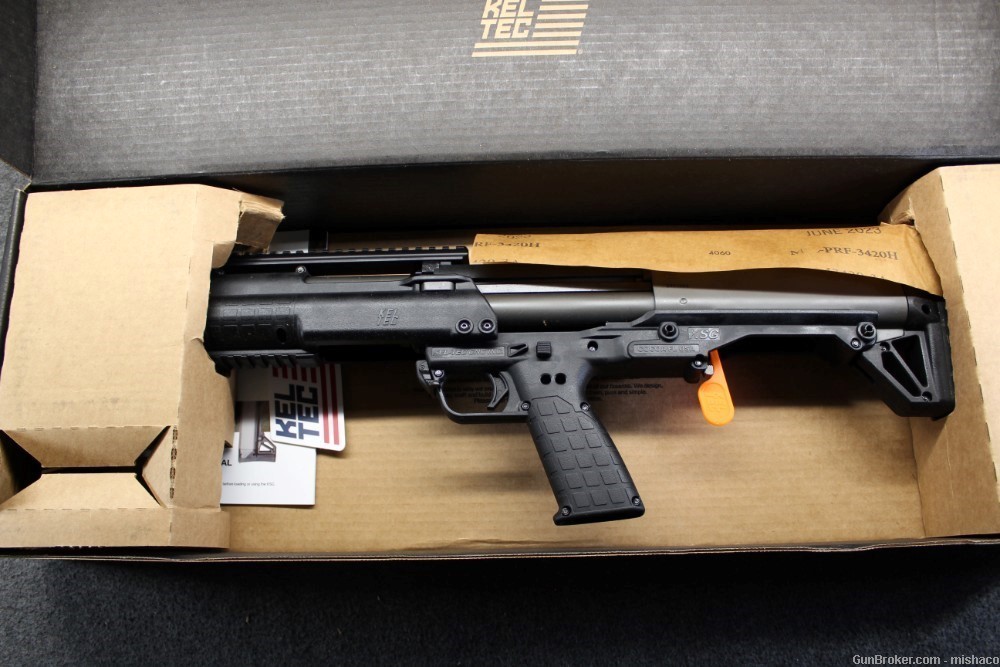 NIB KEL-TEC KSG 12g. Magnum 18"Black 15-shot Compact Bullpup Shotgun KELTEC-img-0