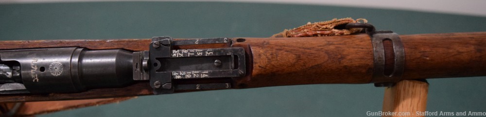Japanese Type 99 7.7 Jap T-30 Bayonet Dust Cover Full MUM Original Sling -img-12
