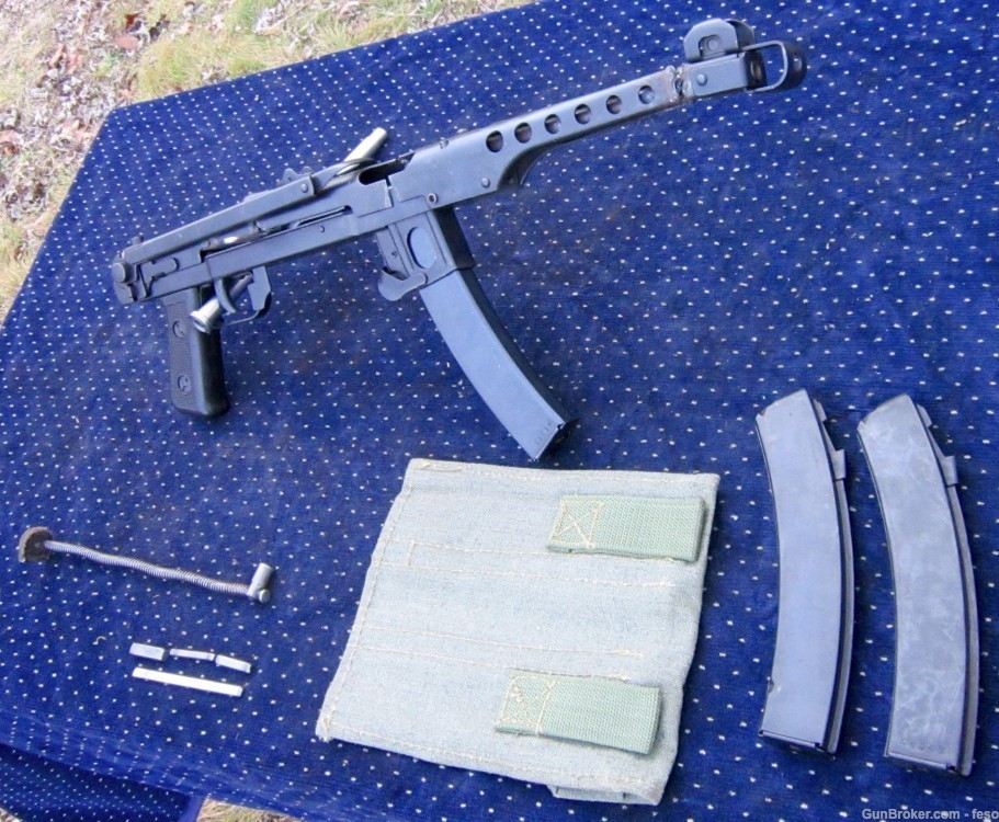 PPS43 parts kit w/SEMIAUTO Bolt, new 9mm barrel, 3mags; Polish folder c-img-13