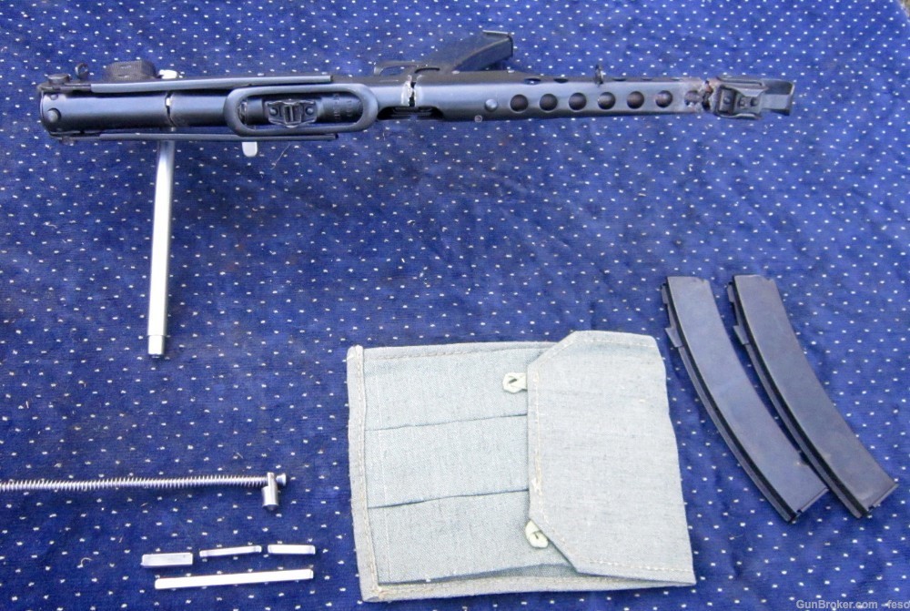 PPS43 parts kit w/SEMIAUTO Bolt, new 9mm barrel, 3mags; Polish folder c-img-10