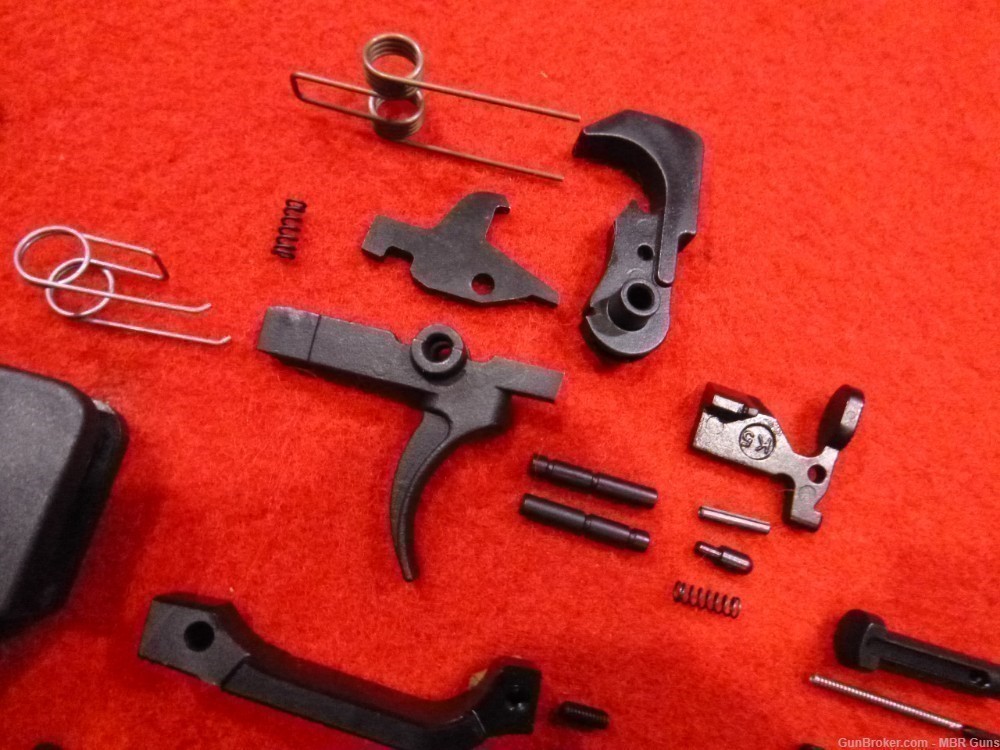 AR 15 Complete Lower Parts Kit, Mil-Spec, with Enhanced Trigger Guard-img-2