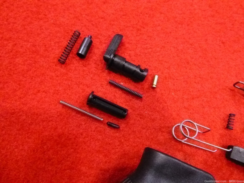 AR 15 Complete Lower Parts Kit, Mil-Spec, with Enhanced Trigger Guard-img-1