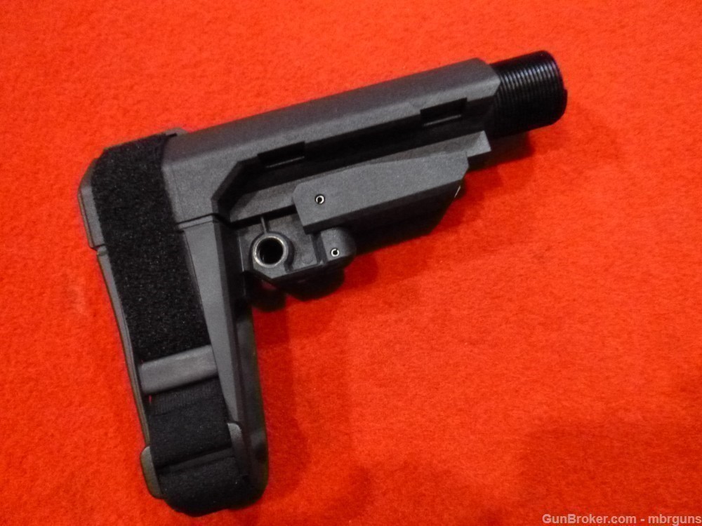 SBA3 SB Tactical AR Pistol Brace w/ Adjustable Buffer Tube Black SBA3-01-SB-img-7