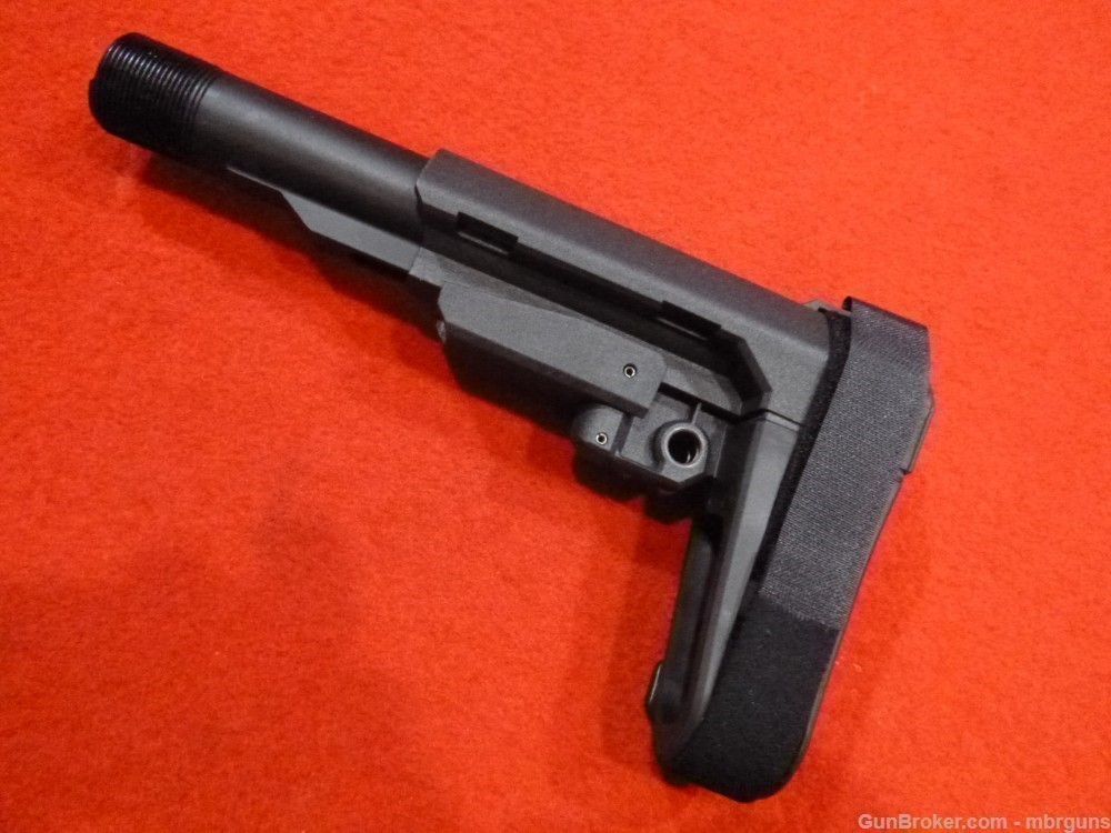 SBA3 SB Tactical AR Pistol Brace w/ Adjustable Buffer Tube Black SBA3-01-SB-img-4