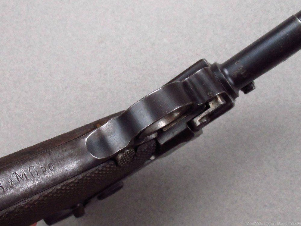 Rare 1914 - 1917 Erfurt DWM Artillery Luger P08 German Pistol 9mm Mauser-img-58
