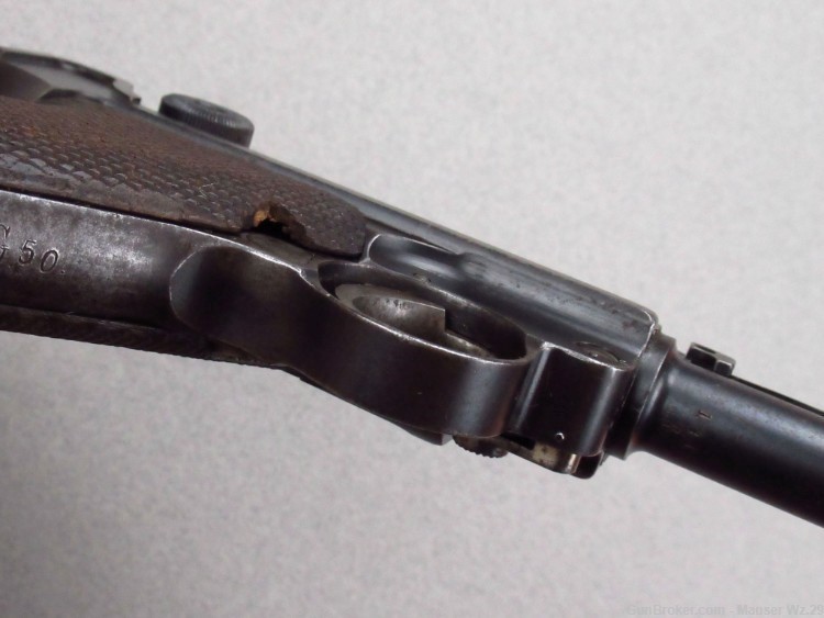 Rare 1914 - 1917 Erfurt DWM Artillery Luger P08 German Pistol 9mm Mauser-img-56