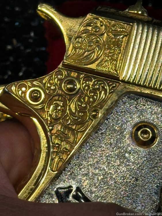 1911 45ACP GOLD ENGRAVED SCARFACE -img-5