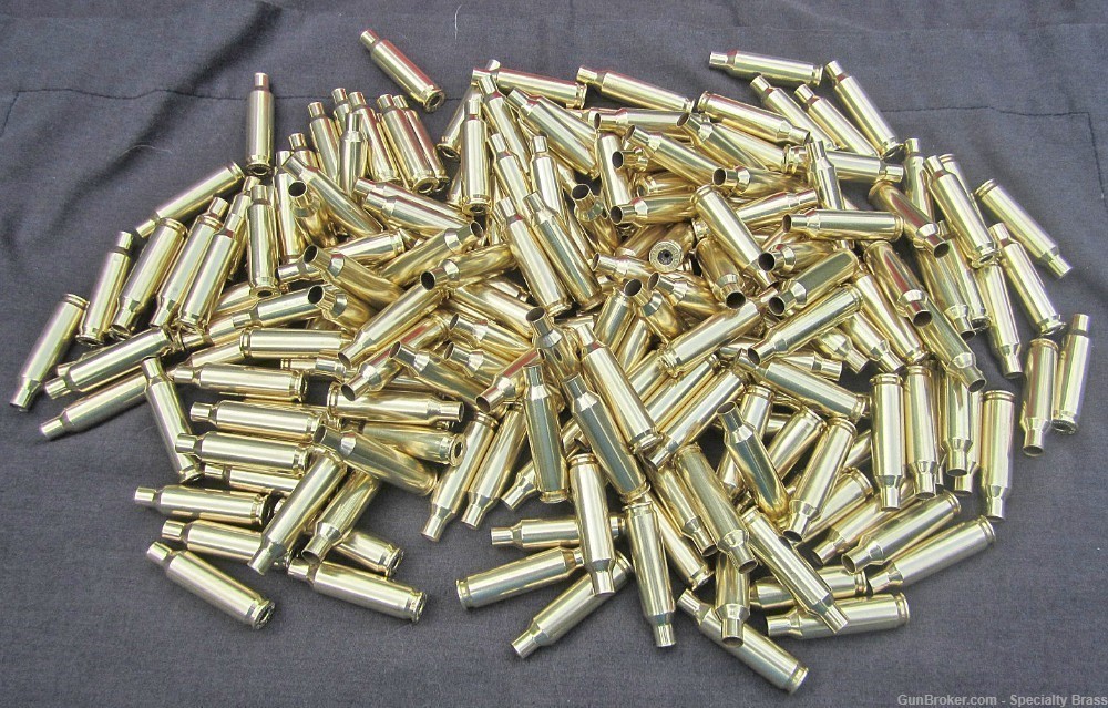 100 PC Hornady Once Fired 6.5 Creedmoor Brass - Flat Rate  Shippiing-img-0