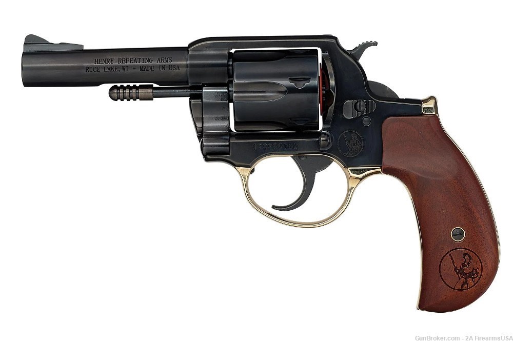 Henry Big Boy Revolver - 357 Mag - 4" Barrel - 6 Shot - Birdshead Grip -img-1