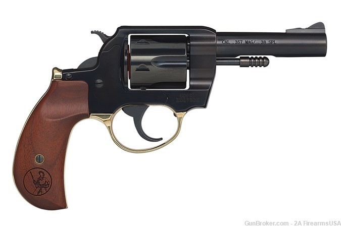 Henry Big Boy Revolver - 357 Mag - 4" Barrel - 6 Shot - Birdshead Grip -img-0