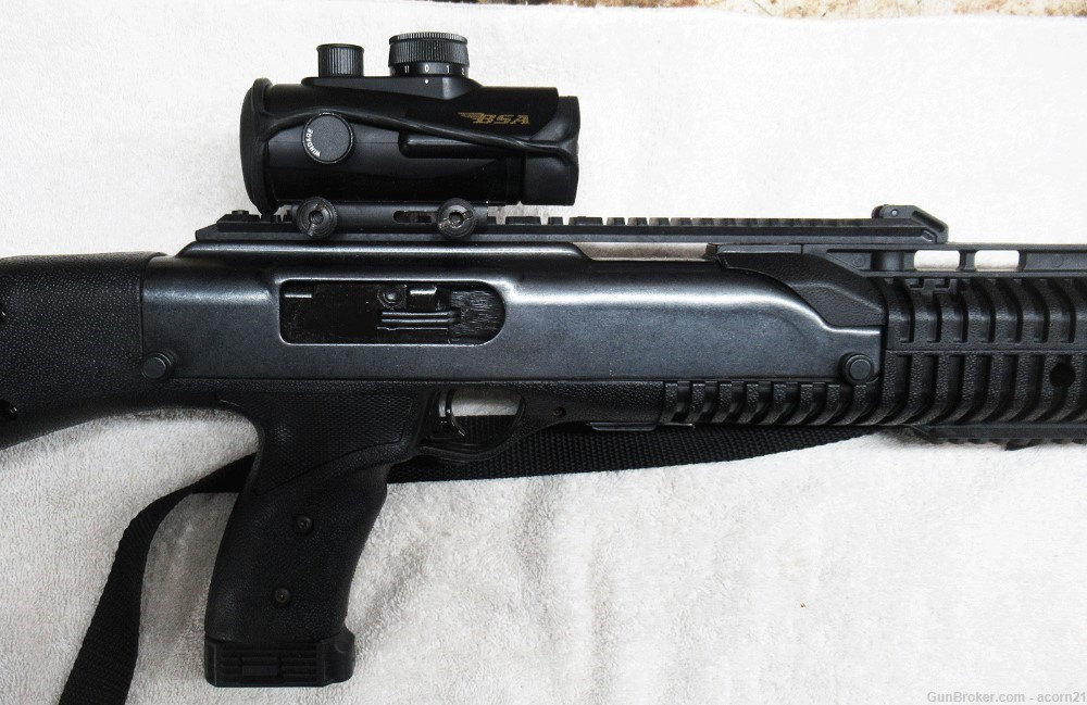 HI-Point Carbine 4595 45 ACP 9 Shot 18 1/2 Inch BSA Red Dot Scope Like New-img-3