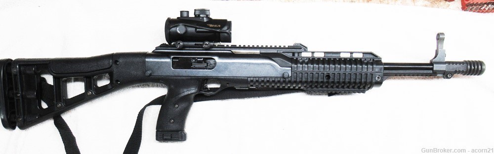 HI-Point Carbine 4595 45 ACP 9 Shot 18 1/2 Inch BSA Red Dot Scope Like New-img-2