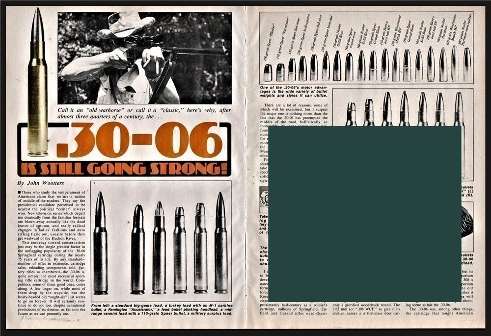 1980 30-06 is Still going Strong 5-page Ammunition Article-img-0