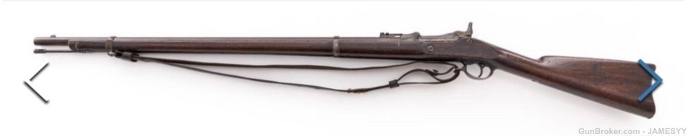 Scarce U.S. Springfield Model 1870 Trapdoor Infantry Rifle, 2nd Type, SLING-img-3