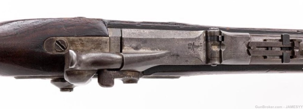Scarce U.S. Springfield Model 1870 Trapdoor Infantry Rifle, 2nd Type, SLING-img-2