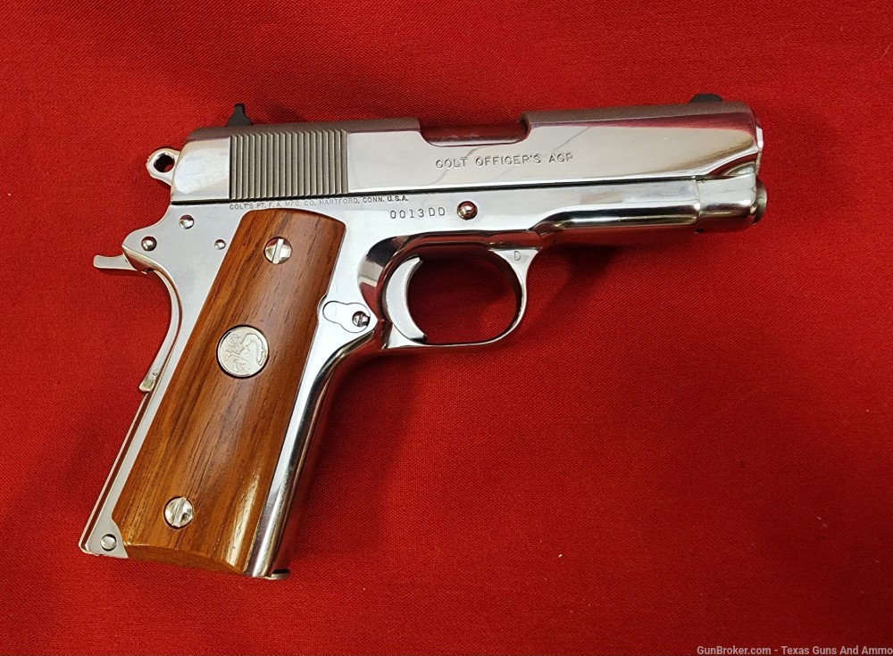 GRAIL! SERIAL# 13! COLT DOUBLE DIAMOND PYTHON AND OFFICERS MODEL 1911 SET-img-17