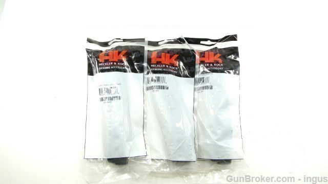 (3 TOTAL) HK MP-5 9MM FACTORY 30RD MAGAZINE 206349S (NEW)-img-0