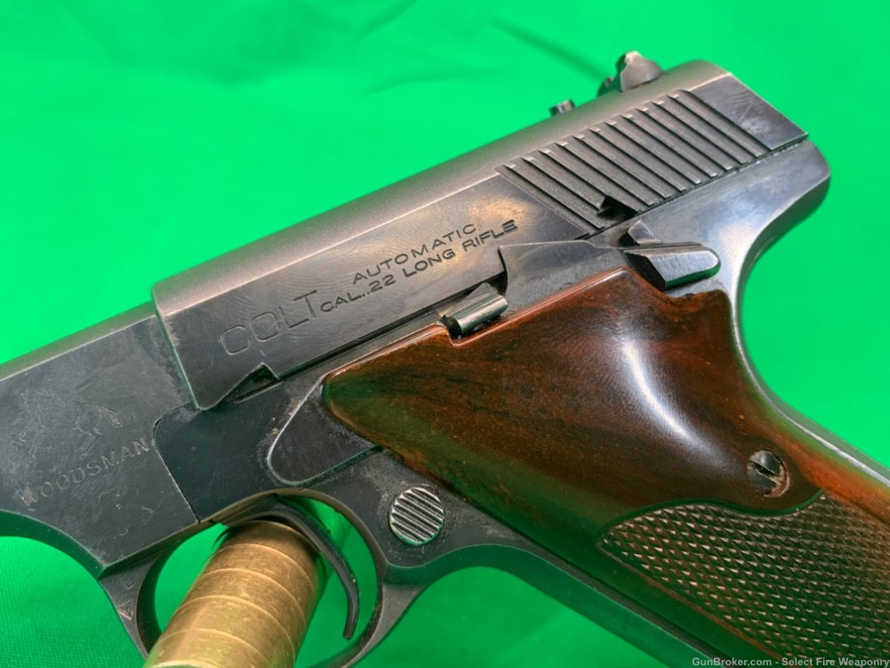 Colt Woodsman 22 .22lr 4.5” barrel 1950 C&R -img-7