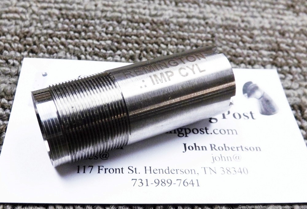 Remington Factory Rem Choke Tube 12 Gauge Improved Cylinder .720 Muzz 19155-img-0