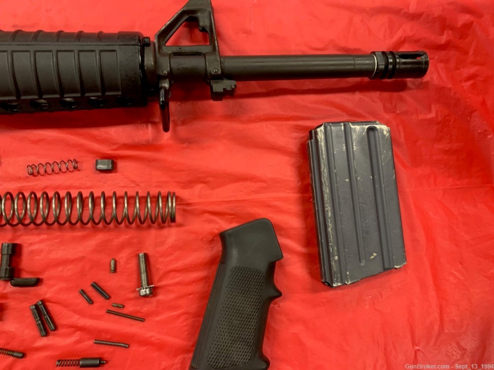 Colt AR-15 A2 20" Complete Parts Kit! LPK, Upper, BCG, Stock, all OEM COLT!-img-6