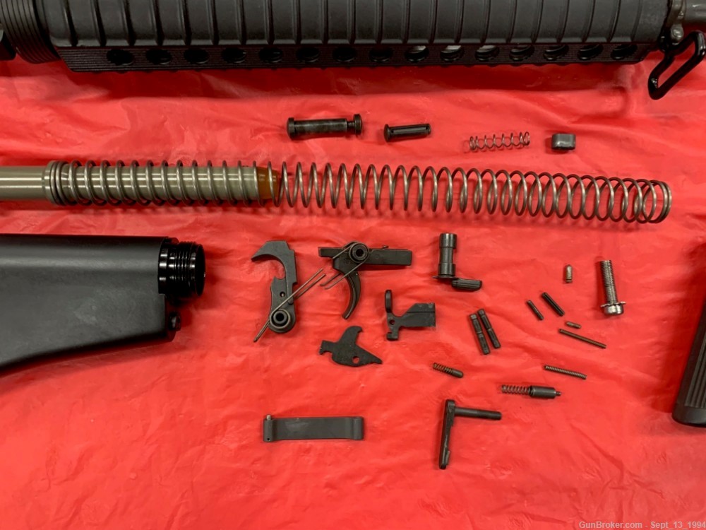 Colt AR-15 A2 20" Complete Parts Kit! LPK, Upper, BCG, Stock, all OEM COLT!-img-8