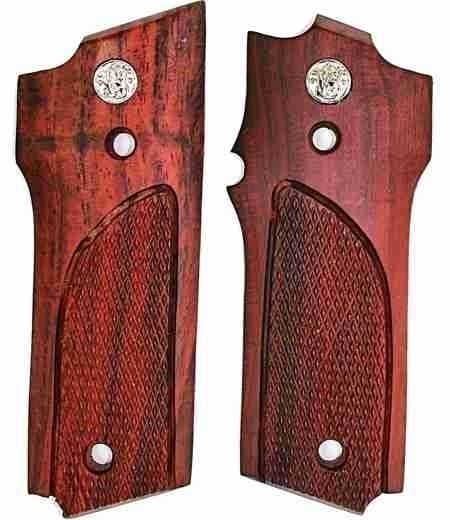 Smith & Wesson Model 59 Auto Rosewood Grips-img-0