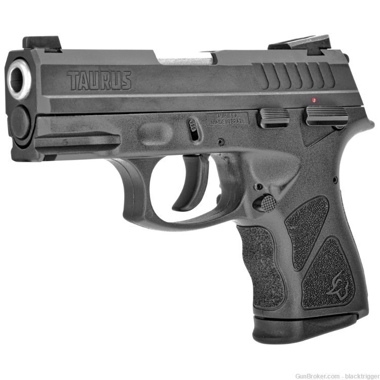 Taurus 1TH9C031 TH9c 9mm 3.54" 17+1 Black Frame w/Rail Matte Black Slide   -img-4