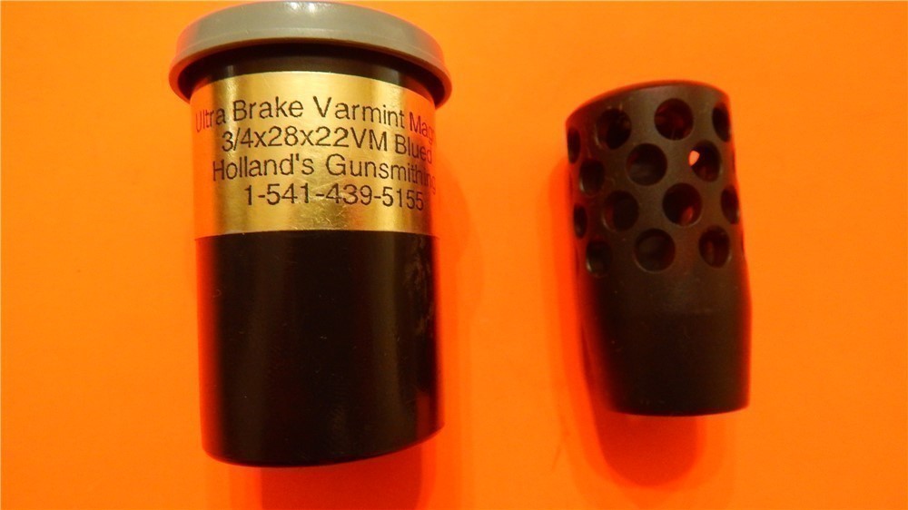 Muzzle Break Hollands Gunsmithing Ultra Brake Varmit Magnum-img-1