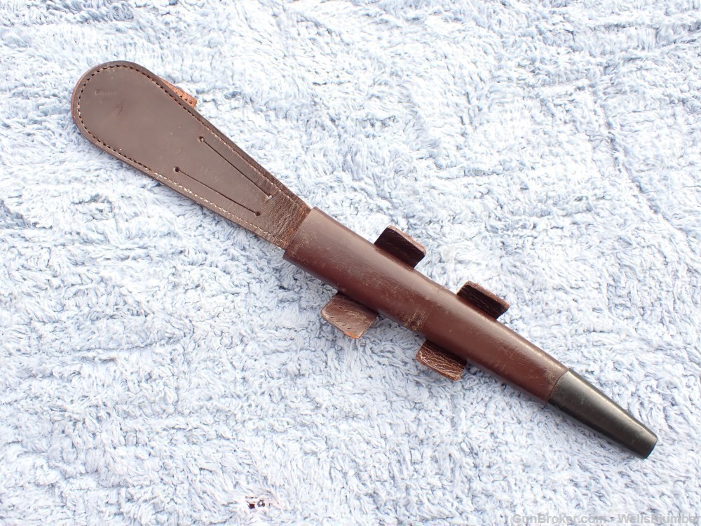 BRITISH WWII 3RD PATTERN F/S STILETTO FIGHTING KNIFE WITH SCABBARD-img-23
