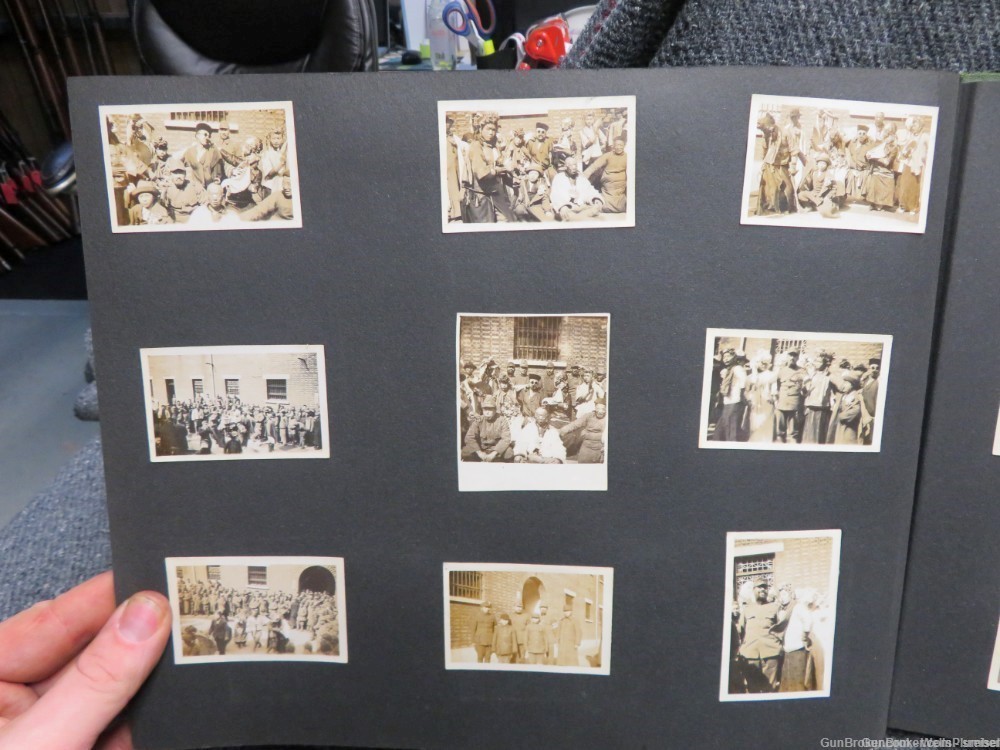 JAPANESE WWII ARMY PHOTO ALBUM-330+ PICS SOLDIERS IN THE CHINA CAMPAIGN -img-94