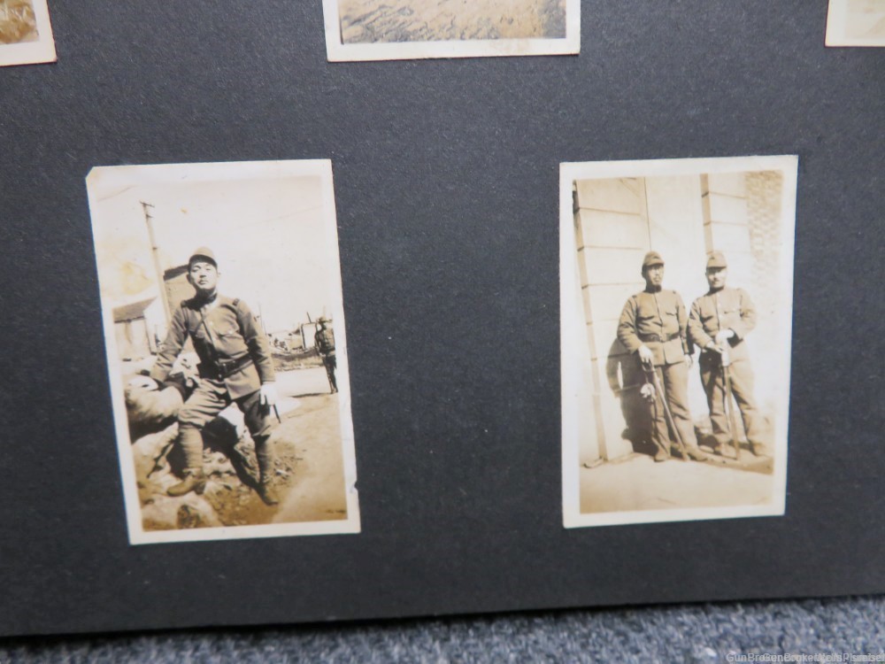 JAPANESE WWII ARMY PHOTO ALBUM-330+ PICS SOLDIERS IN THE CHINA CAMPAIGN -img-92