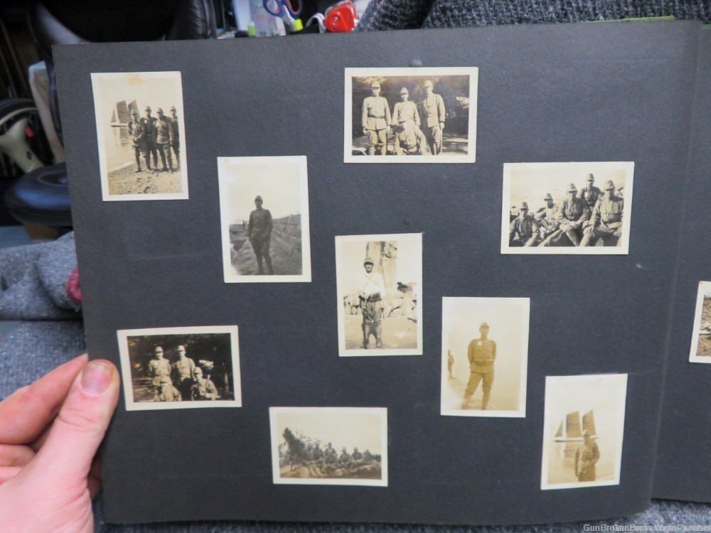 JAPANESE WWII ARMY PHOTO ALBUM-330+ PICS SOLDIERS IN THE CHINA CAMPAIGN -img-27