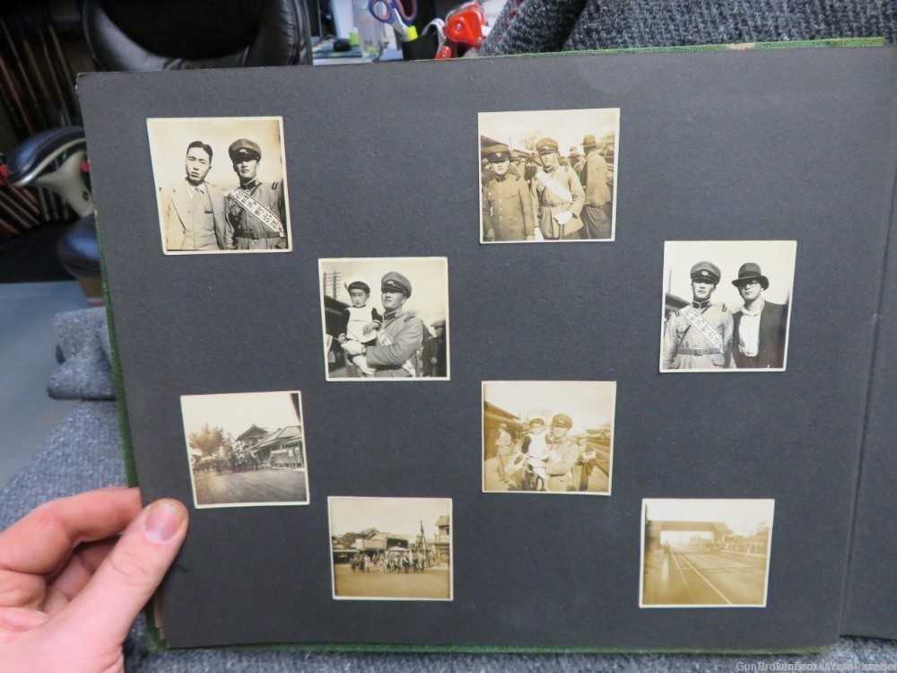 JAPANESE WWII ARMY PHOTO ALBUM-330+ PICS SOLDIERS IN THE CHINA CAMPAIGN -img-12
