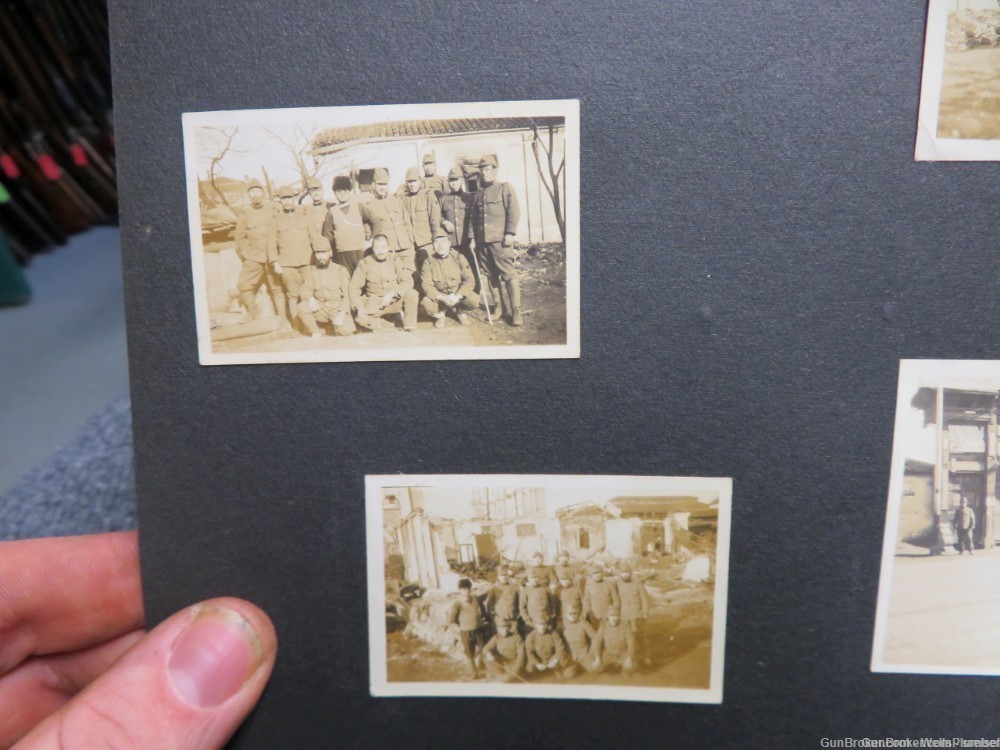 JAPANESE WWII ARMY PHOTO ALBUM-330+ PICS SOLDIERS IN THE CHINA CAMPAIGN -img-123